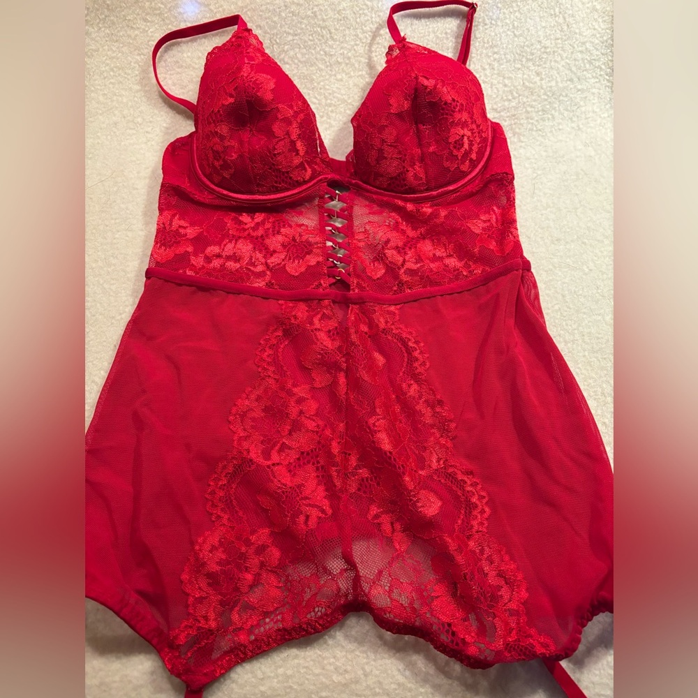 La Senza lace merrywidow, size Small.